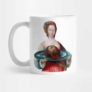 Salome delivers John the Baptist on a tray Mug